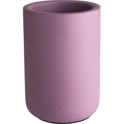 APS Refrigeratore per bottiglie Elemento in calcestruzzo – con fondo per mobili – per bottiglie da 0,7 – 1,5 litri – Ø 12/10 cm, altezza 19 cm, lavanda (1/4)