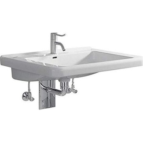 Geberit Renova Nr. 1 Comfort, lavabo avec encastrement, 600x550 (1/2)