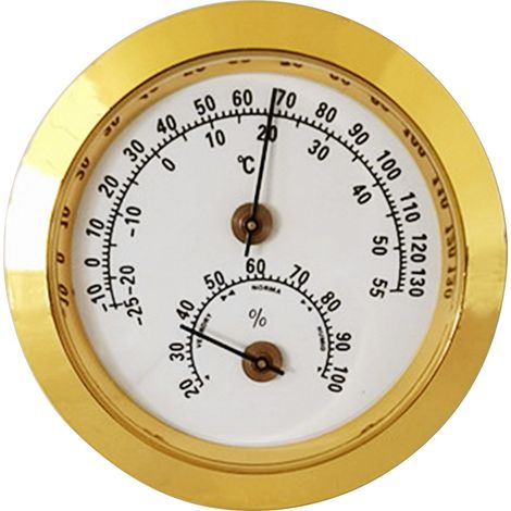 Hygromètre d'intérieur 2 pouces, thermomètre d'extérieur, hygromètre, indicateur de température, hygromètre analogique