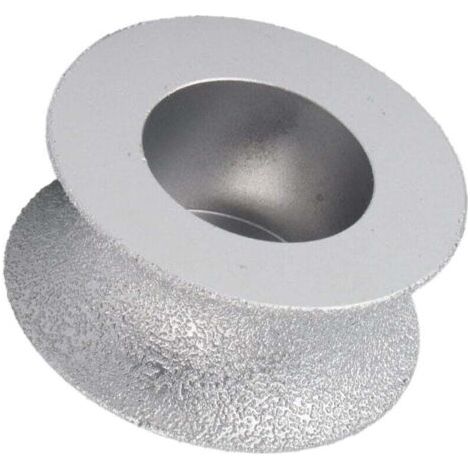 Meules d'angle Disques abrasifs concaves diamantés brasés Disques abrasifs humides (2,0 cm) (1/4)