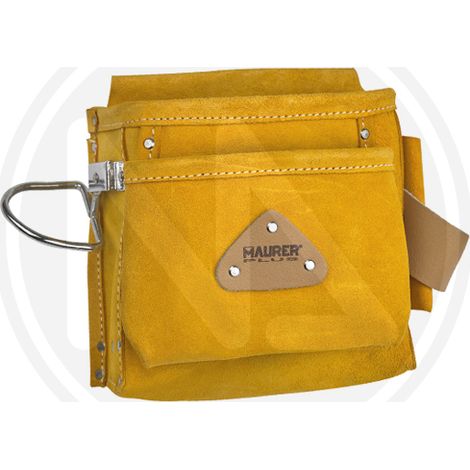 BORSA per CARPENTIERE in CROSTA 4 TASCHE - MAURER