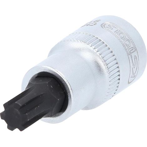 KS Tools 1/2 Bit-Stecknuss für RIBE-Schrauben, kurz, M9 (1/4)