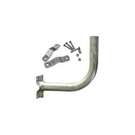 Soporte de montaje mediasat galvanizado 40 mm diámetro 22 cm distancia