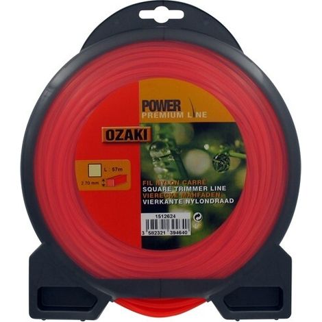 Bl铆ster hilo nailon cuadrado OZAKI 57 m polea 2,70 mm