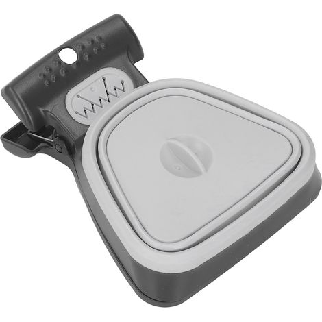 Scoop à Déjections Canines Portable - Compact avec Sachets Jetables Inclus - Gris (1/5)