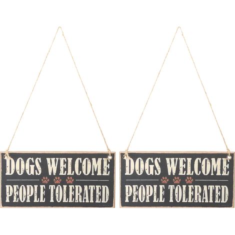 Plaque murale suspendue pour porte fenêtre, 2 pièces, panneau en bois, décoration Festive DIY (1/5)