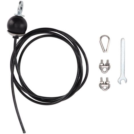 Câble de poulie de fitness, câble de remplacement pour machine de fitness, système de fixation de poulie pour machine de fitness à monter soi-même (1/5)