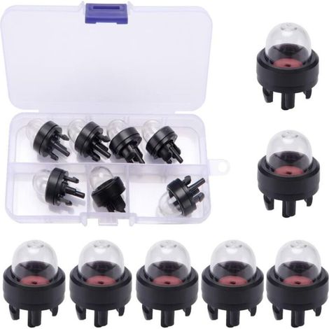 7 Pièces Ampoule Amorçage D'essence, Ampoule de Carburant Pompe, Bulle D'huile de Carburateur, pour Stihl/Weed Eater/McCulloch/Ryobi Echo (1/4)