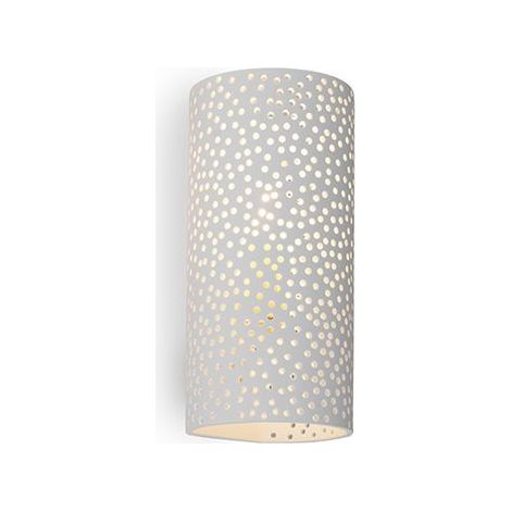 QAZQA gipsy - Applique murale - 1 lumière - H 240 mm - Blanc - Rustique - éclairage intérieur - Salon I Chambre I Cuisine I Salle à manger (1/5)