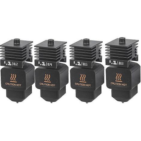 H2D Hotend-Kit für Bambu Lab H2D/A1/A1 Mini 3D-Drucker, Druckkopf-Hotend-Kit, Extruder, Hochtemperatur-Stahldüse (1/5)