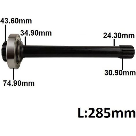 Culbuteur de caja 285mm ZF 16 S 221 151 intarder 15220151285 (1/5)