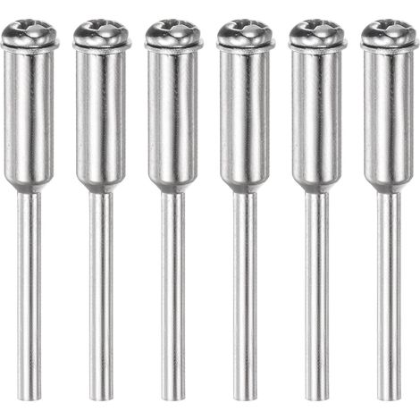 6pcs Coupe Arrêt Roue Vis Mandrin 2.35mm Tige Dia Coupe Disque (1/5)