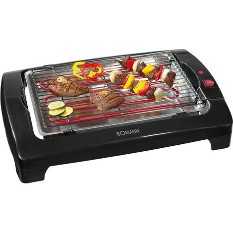 Bomann BQ 1240 N CB Barbecue électrique noir 2000W (1/5)