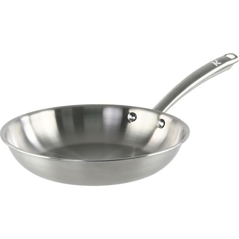 Poêle - Inox 18/10 - 28 cm - Triply - Induction, four (1/5)