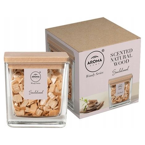 Aroma Home, Woody Series Sandelholz, Holzspäne, 70 g 1 Stück.