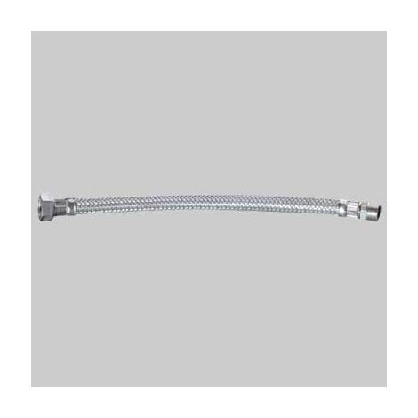 FLESSIBILE IN ACCIAIO INOX 3/8 M X 1/2 F cm 25