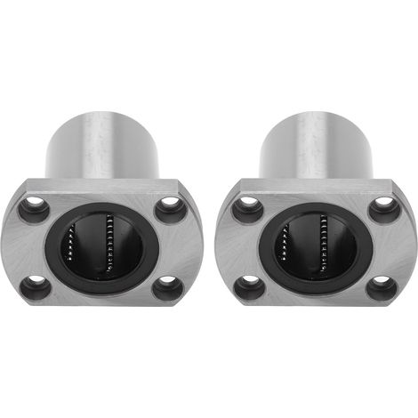 2 roulements linéaires à bride, faible charge de fonctionnement, rotation fluide, contact ponctuel, remplacement (1/5)
