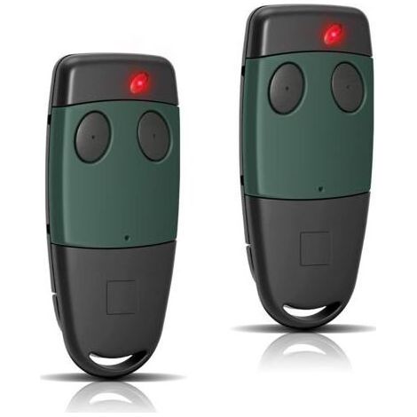 Lot de 2 Remplacement pour telecommande Cardin s449-QZ2, 433,92 MHz 2 Canaux, Pré-codée pour Cardin TXQ449100 TXQ449200(Cod. TXC4492P0 Remplace Le modèle TXQ4492P0) (1/5)