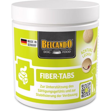 Fiber-Tabs pour Chiens 540g Comprimés pour réguler Le Poids et la Digestion Aliment complémentaire pour Chiens Fabriqué Allemagne (1/2)