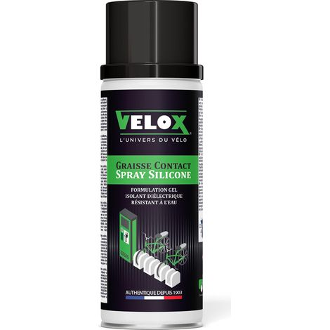 Lubrifiant velox silicone diélectrique gel résistant eau 200ml