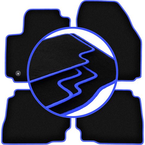 Tapis de sol Carlux bleus pour : Ford Mondeo MK4 liftback, berline, break (2007-2012) (1/5)