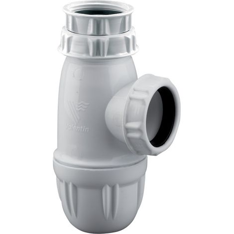 Valentin sifón lavabo blanco altura regulable 64-120 mm (1/2)