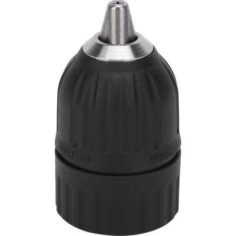 Jeffergarden Mandrin de perceuse électrique de 1,513 mm à serrage manuel, filetage 1/220 UNF avec boucle autobloquante, outil de perçage (1/5)
