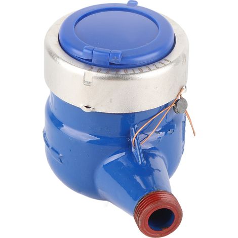 LXSG-15E 1/2 Wasserzähler mit Fernbedienung, drehbarem Flügel, Trockenwasserzähler für Garten und Haus (1/5)