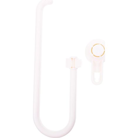 Porte-papier toilette à ventouse en ABS, porte-serviettes mural sans perçage, pour salle de bain et (1/5)