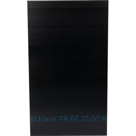 Plaque PA RS PRO Noir, 500mm x 300mm x 10mm ( Prix pour 1 )
