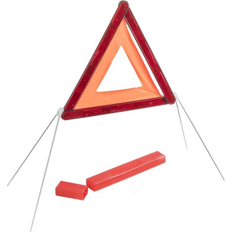 Triangolo auto ferma tipo pesante modello europeo con custodia (1/2)