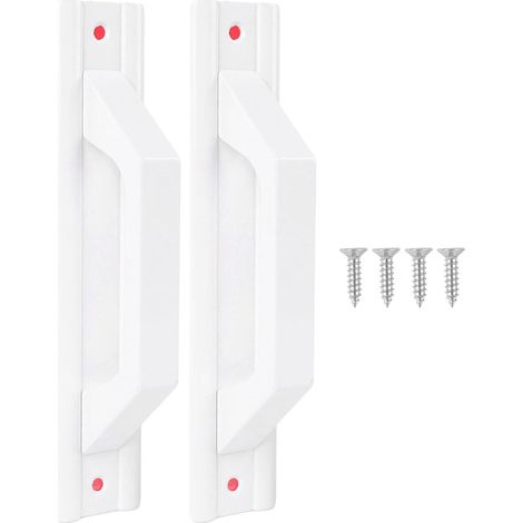 Poignée coulissante en alliage d'aluminium, sans perçage, design (1/5)