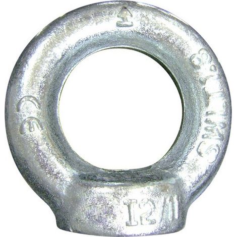 Anello di sollevamento femmina LEVAC - Ø 16 mm - Ø interno 35 mm - DIN.582 - CMU 700 kg - 5026FG
