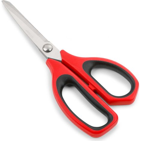 Arcos Serie Prochef - Forbici da Cucina - Lama Acciaio Inossidabile 215 mm - Manico Polipropilene Colore Rosso e Nero (1/5)