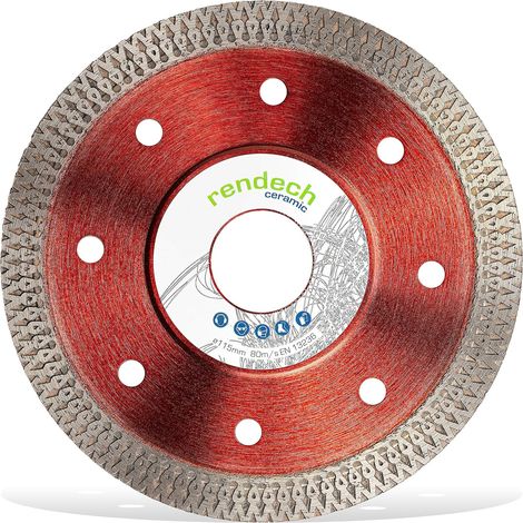 ZOLGINAH Disco de diamante 115 mm para baldosas de gres porcelánico, cerámica, granito - Disco para baldosas con Ornament Technology (1/5)