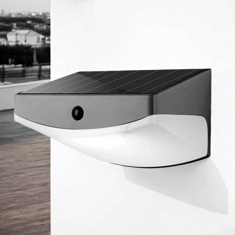 Lampe solaire à LED avec détecteur de mouvement IP44 TSUNADE