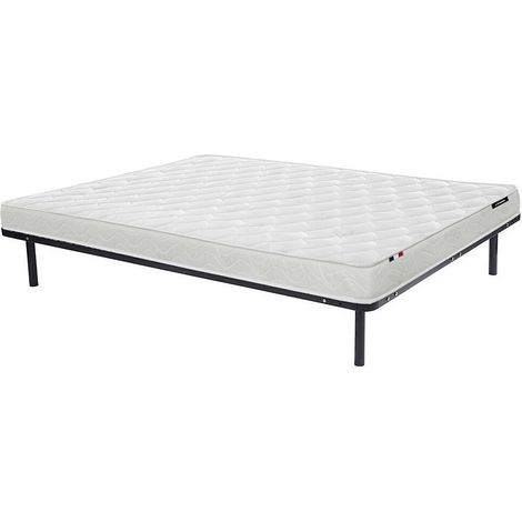 Set rete con doghe + materasso in schiuma ZEUS di YSMÉE - 15 cm sp. - 140 x 200 cm