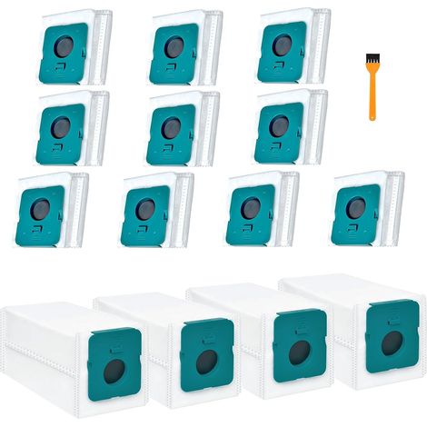 Zorplex 14 Pièces Sac à Poussière Clean Compatible avec Samsung Bespoke VCA-ADB95, Accessoires pour Aspirateurs, Sacs de Rechange pour Aspirateur, Cordless Stick Aspirateur Pièces de Rechange (1/5)