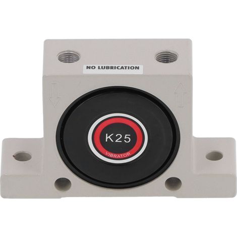 Vibrateur Pneumatique Industriel K25 en Alliage d'Aluminium à Fréquence Réglable