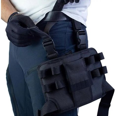 Funda para herramientas con clip para cinturón, Bolsa multifuncional para herramientas de electricista, carpintería y construcción (1/5)