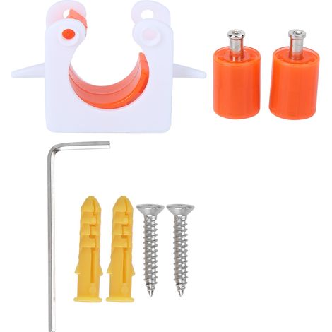 Support mural pour vélo de route, porte-vélo fixé au mur, rangement intérieur pour bicyclette, accessoire vélo en orange (1/5)