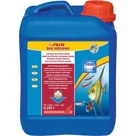 Sera Bio Nitrivec - Attivatore Batterico per Acqua Dolce - Formato: 2,5 L