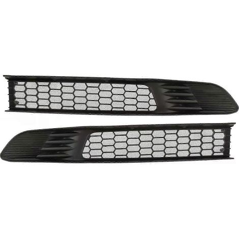 Grille de pare-chocs avant de voiture, type divisé, noir mat, cache de prise d'air de remplacement, compatible avec Tesla Model 3 à JXLGV (1/5)