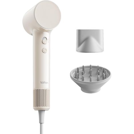 Sèche-Cheveux, 280 g Léger, Jusqu'à 15× Plus Rapide, Beige Sable 200M Ions, 110k Tr/Min, 60dB, 2 Vit. (1/5)
