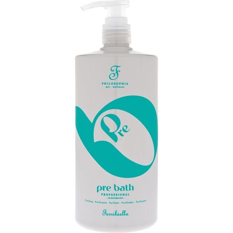 Le traitement pré-bain nettoie et purifie en profondeur avec une action hydratante et restructurante pour les chiens 1 l