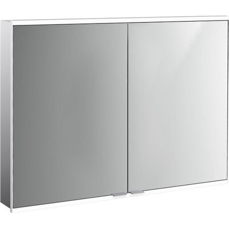 emco 800 Lichtspiegelschrank, Aufputz/Unterputz, 2 Türen, 1200mm, (1/3)