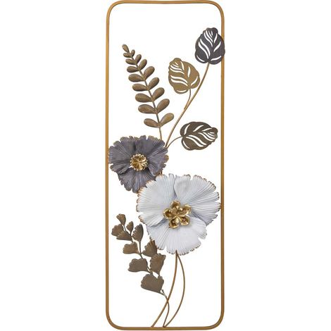 Mural decorativo de pared de metal 31,1x89,5x4,4 (1/5)