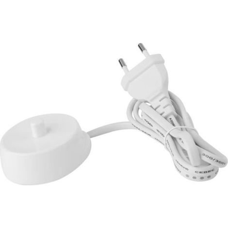 Ersatz-Ladegerät für elektrische Zahnbürsten, Modell 3757, 110–240 V, passend für Braun Oral-B D17 OC18. (1/4)