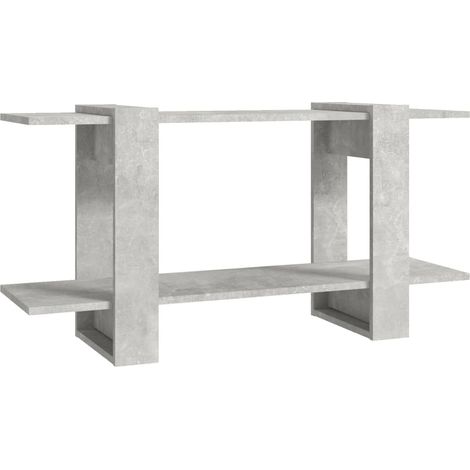 Maison Exclusive - Libreria Grigio Cemento 100x30x51 cm in Legno Multistrato