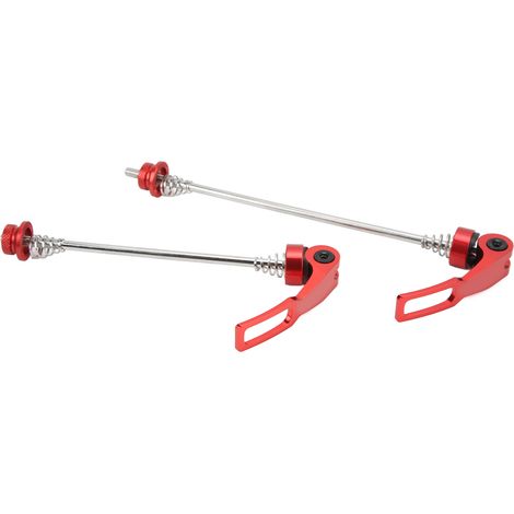 Levier de frein à disque MEROCA pour VTT, axe à dégagement rapide, aluminium, paire rouge (1/5)